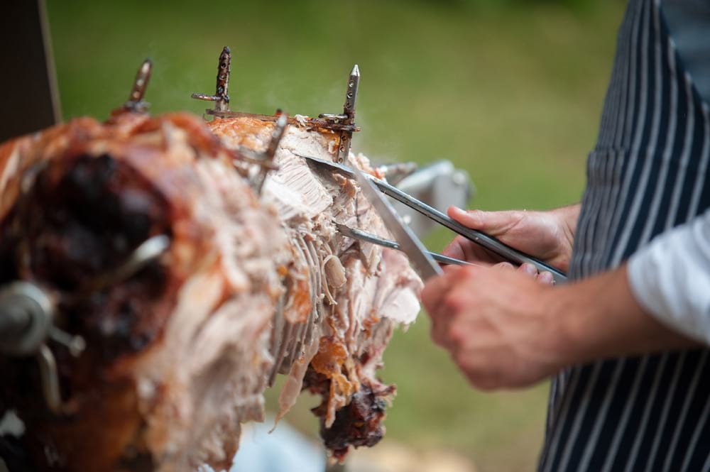 Gourmet Hog Roast - The Berkshire hog roast caterers