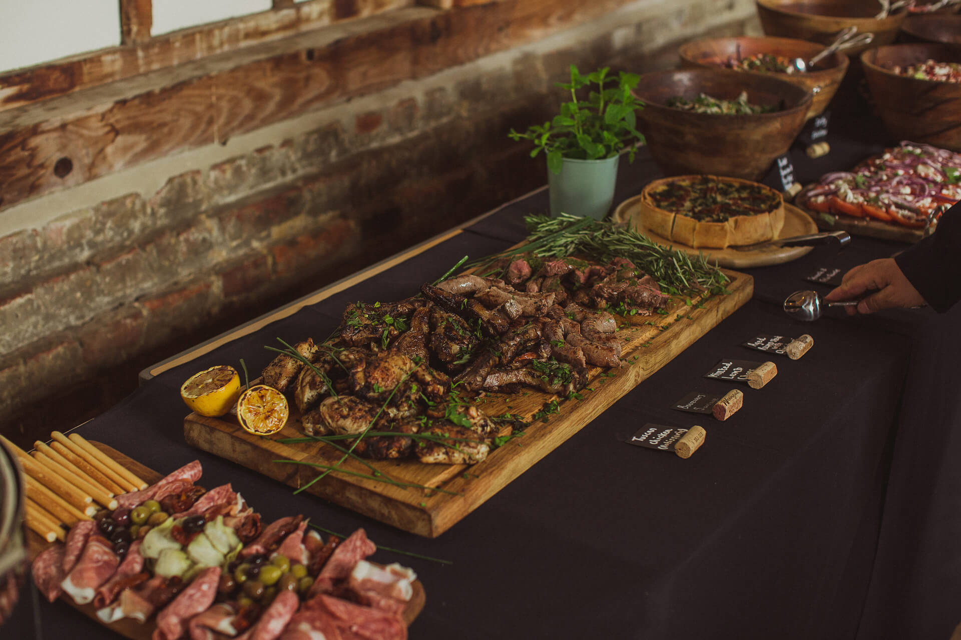 Outdoor catering near Farnham